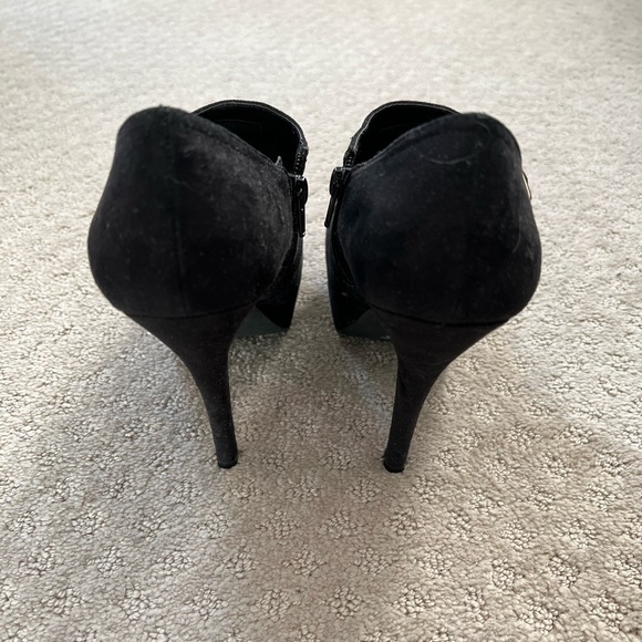 Studded Heeled Ankle Booties - Picture 5 of 6